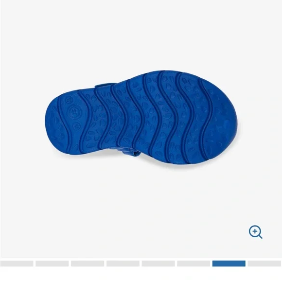 Stride rite 360 oceano sandal cobalt blue 6 bnwot never worn - Picture 3 of 3